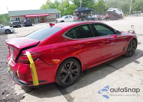 2023 Genesis G70 3.3T из США, поврежденный, VIN KMTG54TE5PU120847